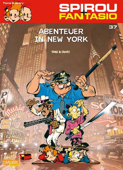 Spirou und Fantasio 37: Abenteuer in New York - Janry,Tome - ebook