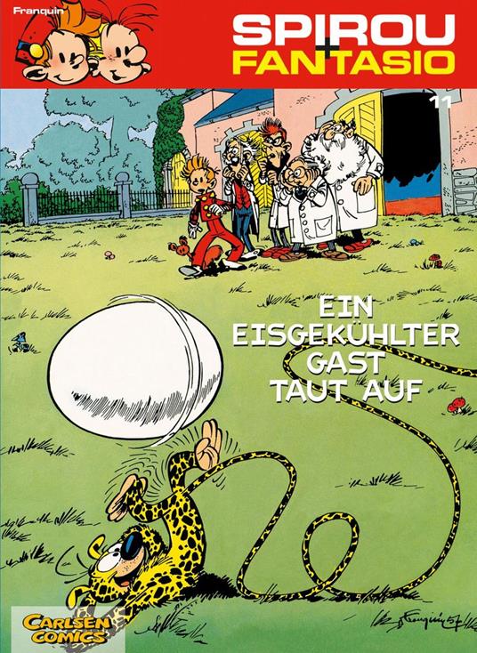 Spirou und Fantasio 11: Ein eisgekühlter Gast taut auf - André Franquin - ebook