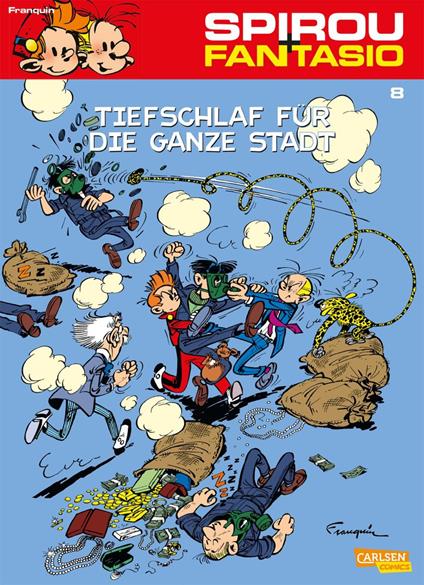 Spirou und Fantasio 8: Tiefschlaf für die ganze Stadt - André Franquin - ebook