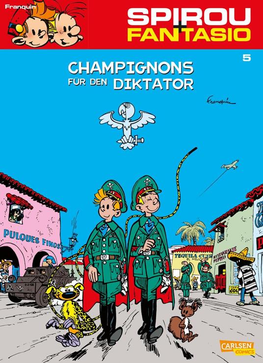 Spirou und Fantasio 5: Champignons für den Diktator - André Franquin - ebook