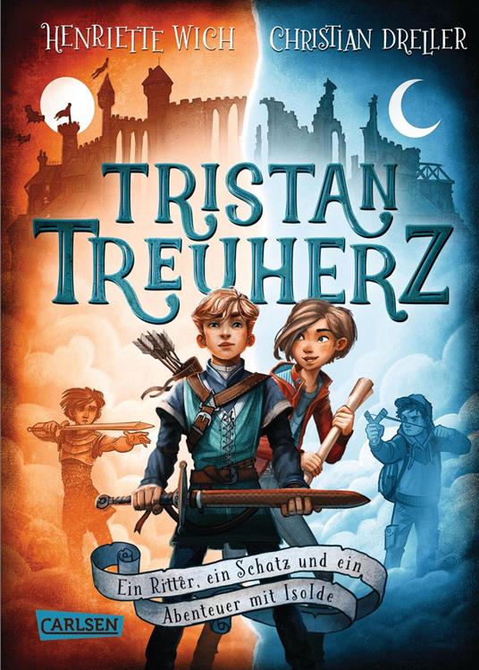 Tristan Treuherz - Ein Ritter, ein Schatz und ein Abenteuer mit Isolde - Christian Dreller,Henriette Wich - ebook