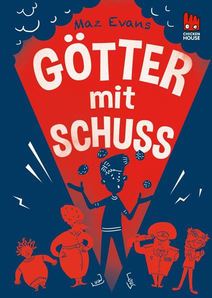 Die Chaos-Götter 4: Götter mit Schuss - Maz Evans,Ilse Rothfuss - ebook