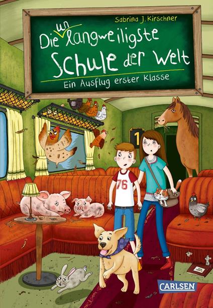 Die unlangweiligste Schule der Welt 9: Ein Ausflug erster Klasse - Sabrina J. Kirschner,Monika Parciak - ebook