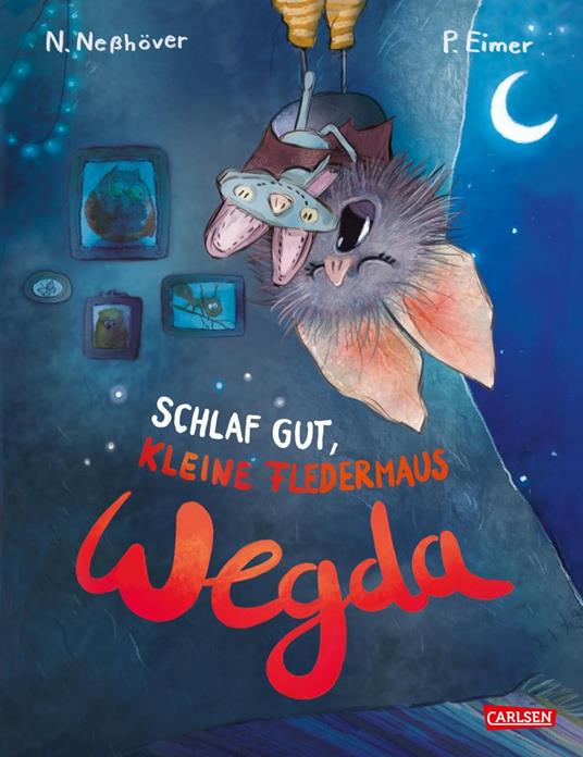 Die kleine Fledermaus Wegda: Schlaf gut, kleine Fledermaus Wegda! - Nanna Neßhöver,Petra Eimer - ebook