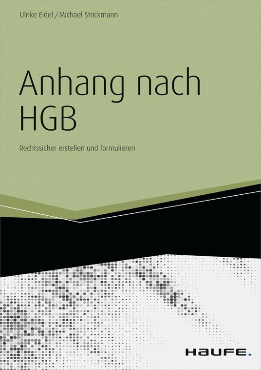 Der Anhang nach HGB - inkl. Arbeitshilfen online