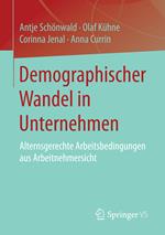 Demographischer Wandel in Unternehmen