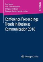 Conference Proceedings Trends in Business Communication 2016