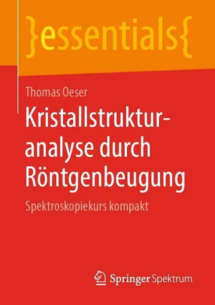 Kristallstrukturanalyse durch Röntgenbeugung