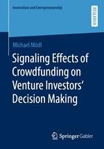 Signaling Effects of Crowdfunding on Venture Investors‘ Decision Making