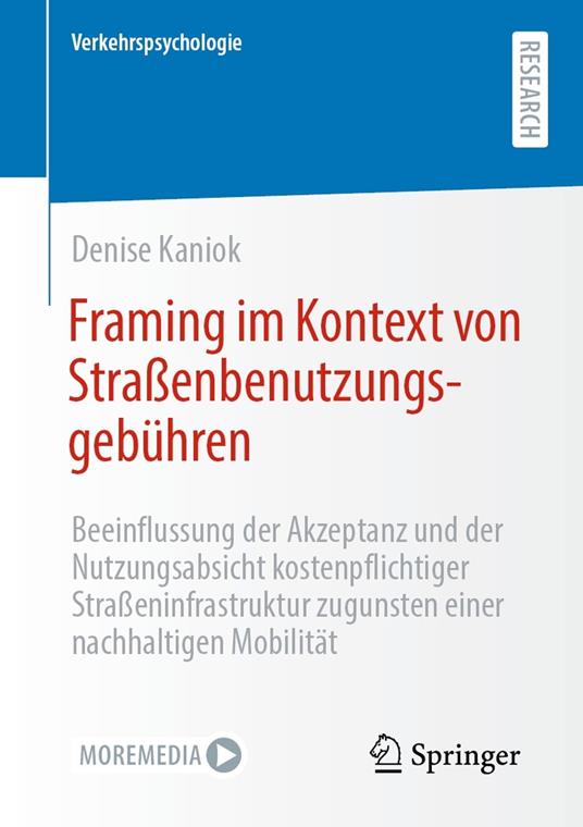 Framing im Kontext von Straßenbenutzungsgebühren