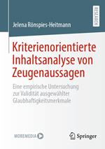 Kriterienorientierte Inhaltsanalyse von Zeugenaussagen