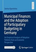 Municipal Finances and the Adoption of Participatory Budgeting in Germany: An Empirical Analysis of Adoption Patterns from an Economic Perspective