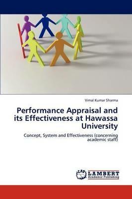 Performance Appraisal and its Effectiveness at Hawassa University - Vimal Kumar Sharma - cover