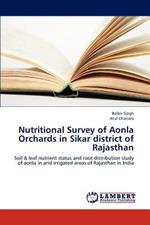 Nutritional Survey of Aonla Orchards in Sikar district of Rajasthan