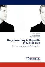 Grey Economy in Republic of Macedonia