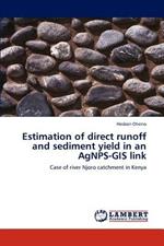 Estimation of direct runoff and sediment yield in an AgNPS-GIS link