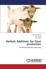 Herbals Additives: for Goat production