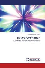 Dative Alternation