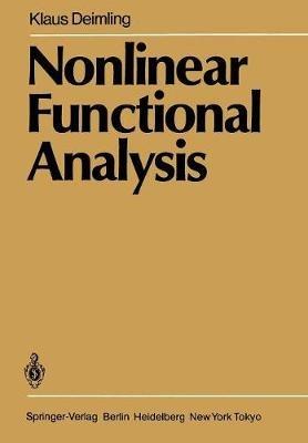 Nonlinear Functional Analysis - Klaus Deimling - cover