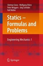 Statics - Formulas and Problems: Engineering Mechanics 1