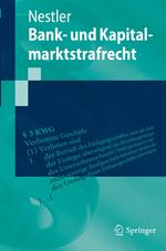 Bank- und Kapitalmarktstrafrecht