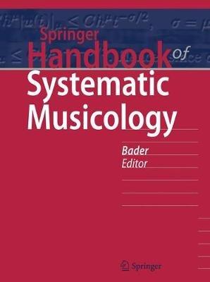 Springer Handbook of Systematic Musicology - cover