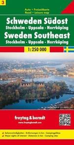 Svezia sud-est. Stockholm 1:250.000