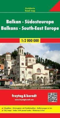 Balcani-Europa sud-est-Europa 1:2.000.000 - copertina