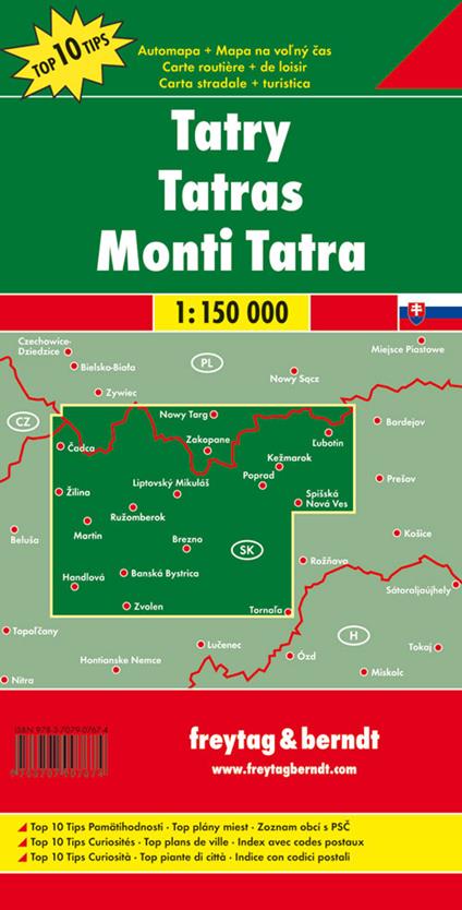 Tatra 1:150.000 - copertina