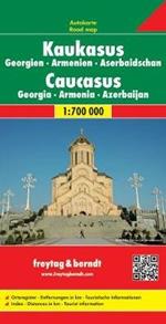 Caucaso, Georgia, Armenia 1:700.000