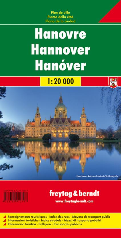 Hannover 1:20.000 - copertina