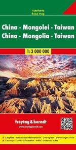 Cina-Mongolia 1:3.000.000