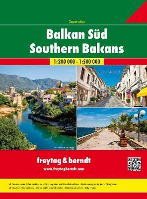 Southern Balcan Serbia-Montenegro-Kosovo-Macedonia-Albania 1:200.000 - copertina