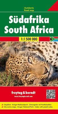 Südafrika. Autokarte 1:1.500.000 - copertina