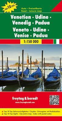 Veneto. Venezia-Padova 1:150.000 - Libro - Freytag & Berndt - Auto karte |  IBS