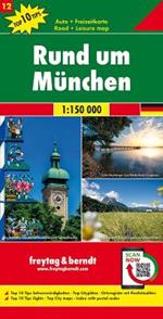 Rund um Munchen 1:150.000