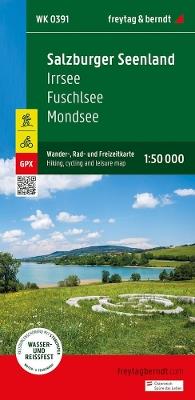 Salzburger Seenland-Irrsee-Fuschlsee-Mondsee 1:50.000 2022 - copertina