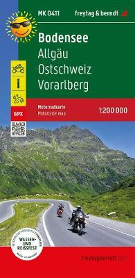 Lake Constance, Motorcycle map 1:200.000 - Freytag Berndt - cover