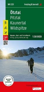 Otztal Pitztal 1:50.000. Nuova ediz.