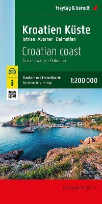 Croazia costa 1:200.000 - copertina