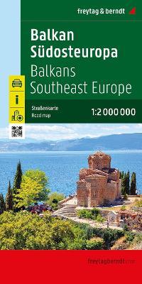 Balcani sud est Europa 1:2.000.000 - copertina