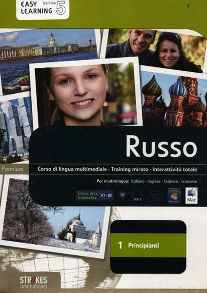 Russo. Corso interattivo per principianti. DVD-ROM. Vol. 1 - copertina