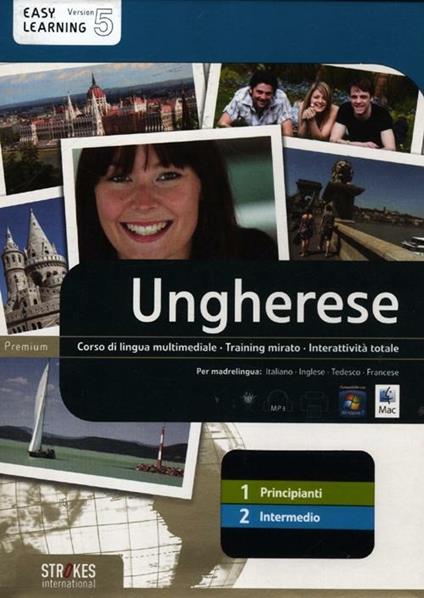 Ungherese. Vol. 1-2. Corso interattivo per principianti-Corso interattivo intermedio. DVD-ROM - copertina