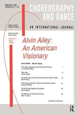 Alvin Ailey: An American Visionary - cover