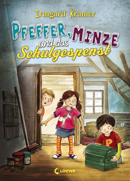 Pfeffer, Minze und das Schulgespenst - Irmgard Kramer,Loewe Vorlesebücher,Petra Eimer - ebook