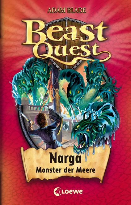 Beast Quest (Band 15) - Narga, Monster der Meere - Adam Blade,Loewe Kinderbücher,Elke Karl - ebook