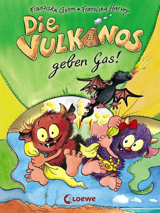 Die Vulkanos geben Gas! (Band 5) - Franziska Gehm,Loewe Erstes Selberlesen,Franziska Harvey - ebook