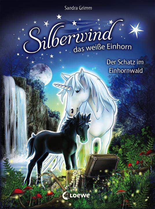 Silberwind, das weiße Einhorn (Band 8) - Der Schatz im Einhornwald - Sandra Grimm,Carolin Ina Schröter - ebook