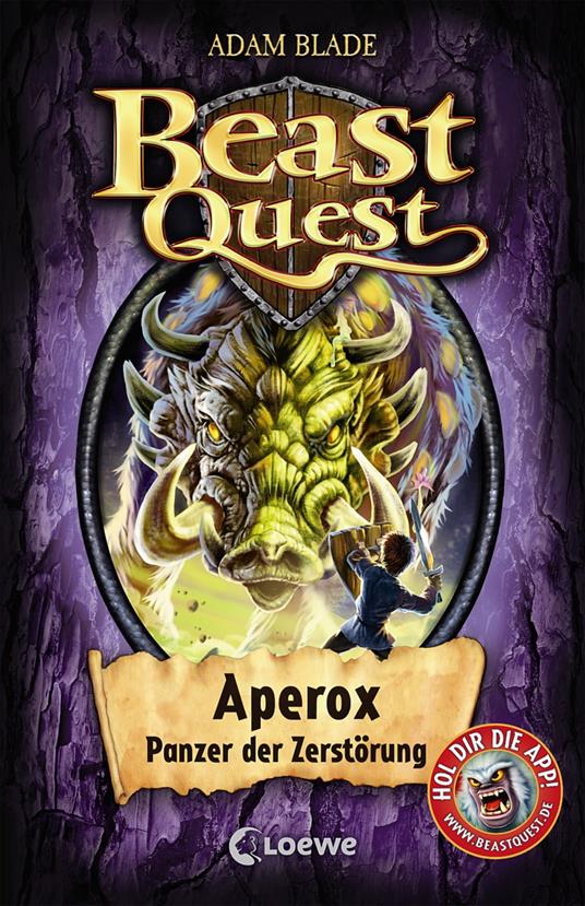 Beast Quest (Band 48) - Aperox, Panzer der Zerstörung - Adam Blade,Loewe Kinderbücher,Sandra Margineanu - ebook