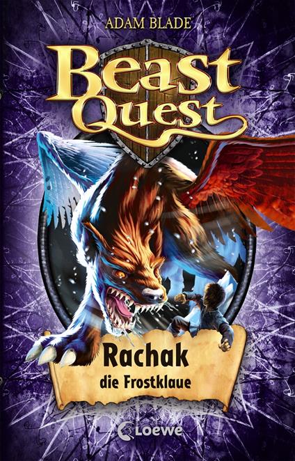 Beast Quest (Band 42) - Rachak, die Frostklaue - Adam Blade,Loewe Kinderbücher,Sandra Margineanu - ebook